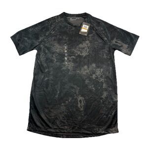 Under Armour Tech 2.0 T Shirt Mens S Black Tie Dye Short Sleeve NWT